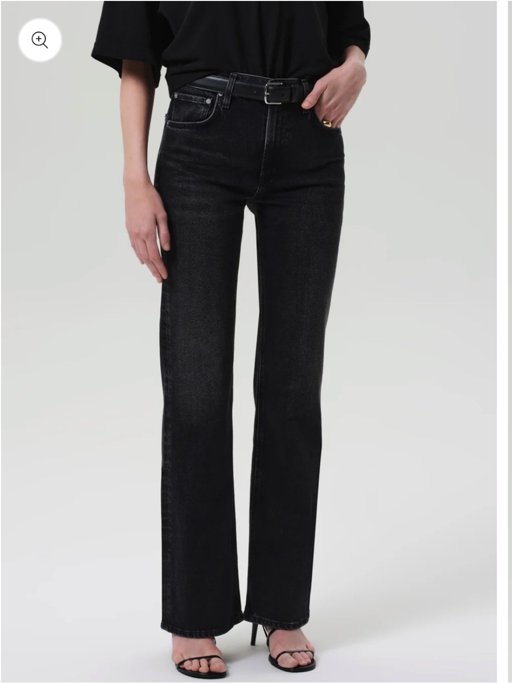 Citizens Of Humanity - Vidia Mid Rise Boot Jeans - Stormy - Size 28